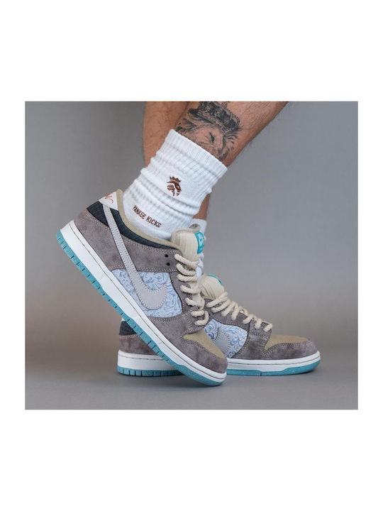 SB Dunk Low Мъжки Маратонки Baroque Brown / Summit White / Sanddrift / Dark Smoke Grey / Paradise Aqua