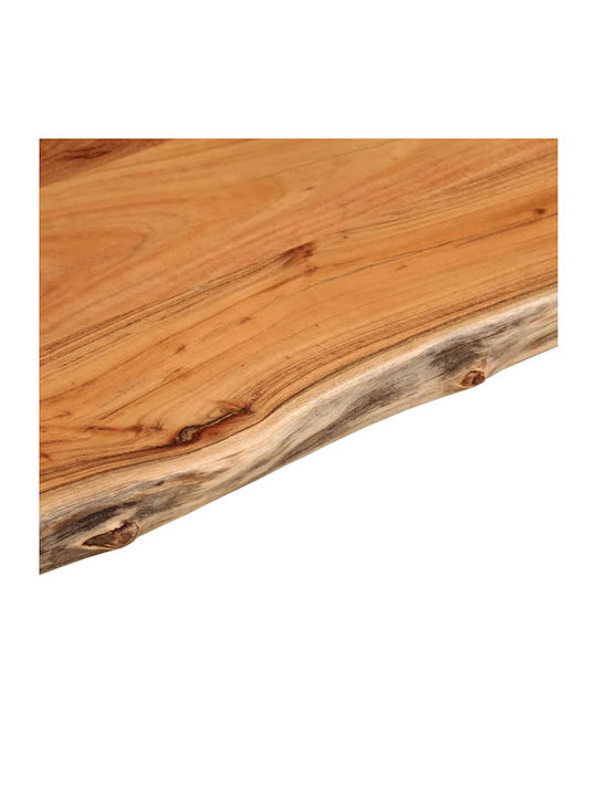 vidaXL Rectangular Table Surface made of Solid Wood Acacia 70x60x2.5cm 370619 1pcs