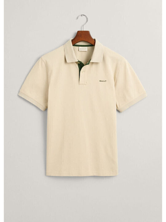 Polo T-shirt Μπεζ