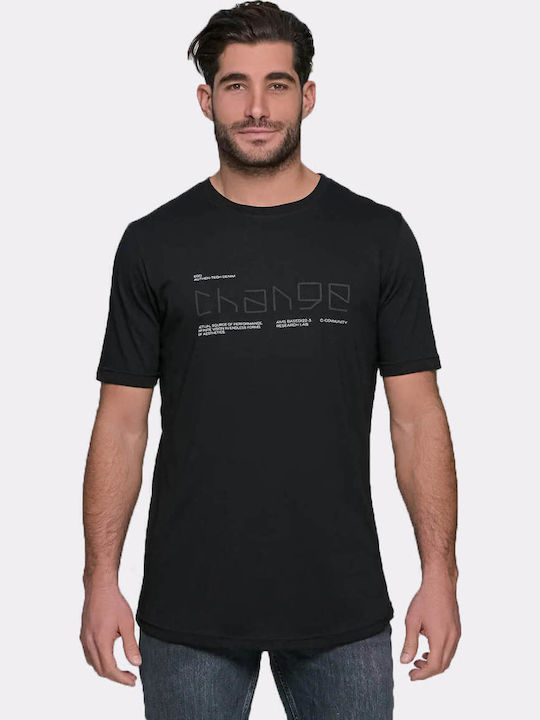 T-shirt Μαυρο