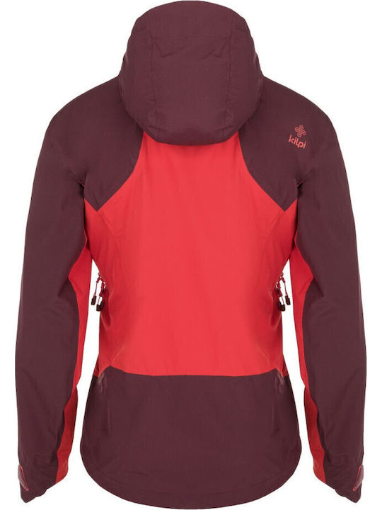 Hastar-m Herren Jacken Wasserdicht Rote Winter Jacke