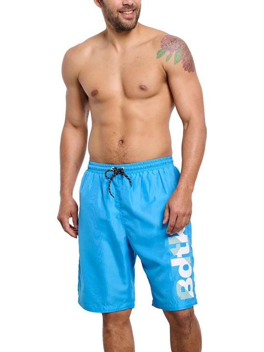 Herren Badebekleidung Bermuda Hellblau