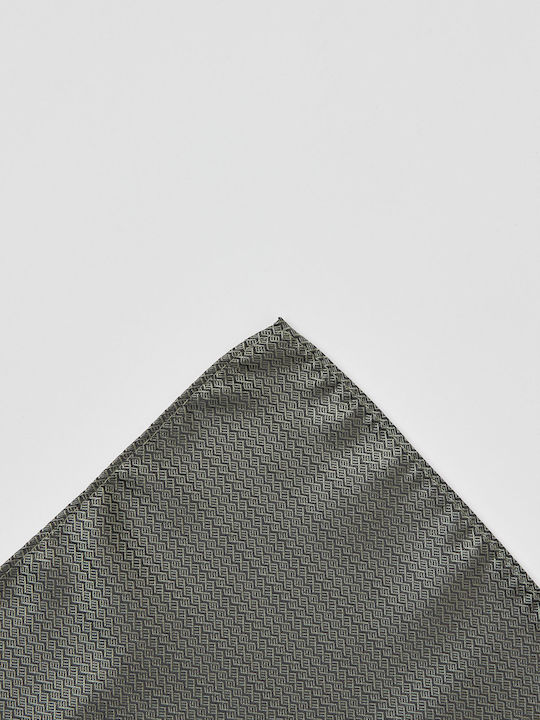 Olive Pocket Square Microdesign Microfiber Aristoteli Bitsiani