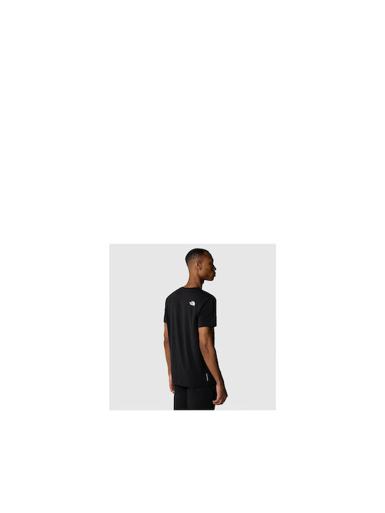 The North Face Men's Athletic T-shirt Short Sleeve Black