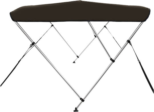 vidaXL L182xB184xH136cm Schwarz Farbe