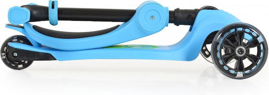 Byox Kids Scooter Foldable Lamborghini 3-Wheel with Seat Blue