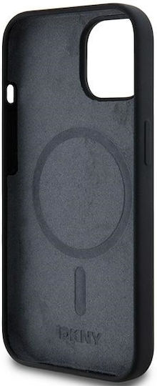 Dkny Futerał Do Iphone 14 Kompatybilny Z Magsafe Dkhmp14ssnyach Dkny Hc Magsafe Silicone W White Arch Logo Czarny