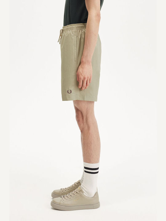 Fred Perry Herren Badebekleidung Shorts Warm Grey