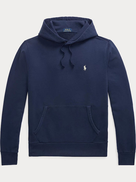 Sweatshirt with Hood Darkblue