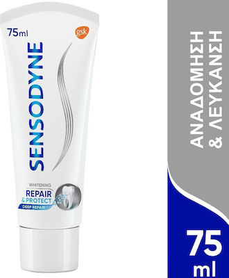 Sensodyne Whitening Repair & Protect Οδοντόκρεμα για Ευαίσθητα Δόντια & Λεύκανση 75ml