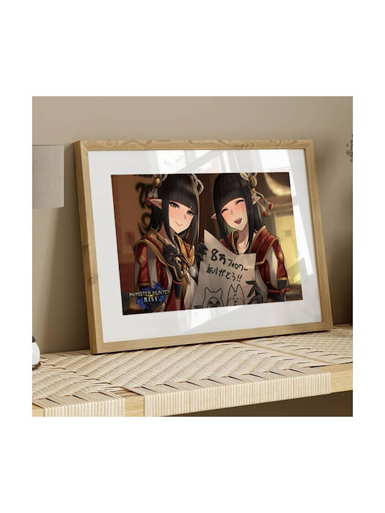 Walls Poster Hinoa - Monster Hunter Rise 20x15cm