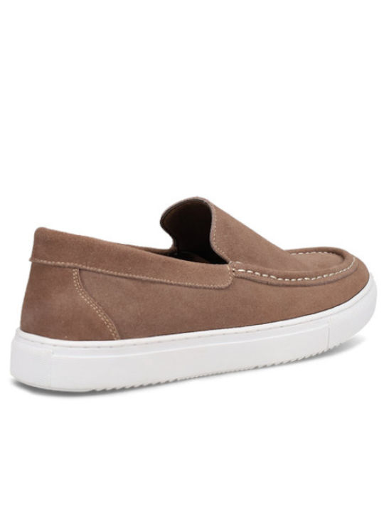 Men's Leather Loafers Brown