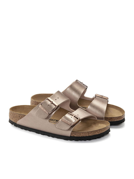 Arizona Women's Anatomic Sandals Rose Gold Narrow Fit