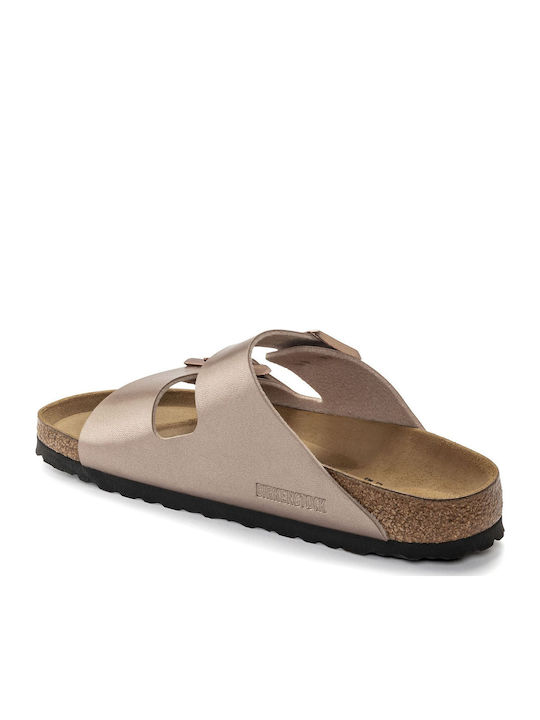 Arizona Women's Anatomic Sandals Rose Gold Narrow Fit