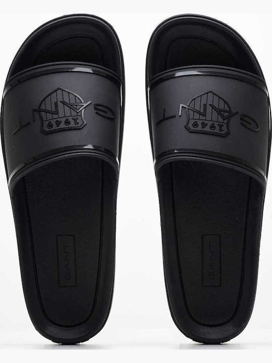 Pierbay Men's Slides Black