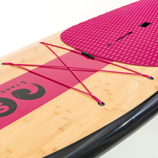 SCK Ruby 10'6'' Bambus SUP Board / Windsurf mit Länge 3.2m Schwarz