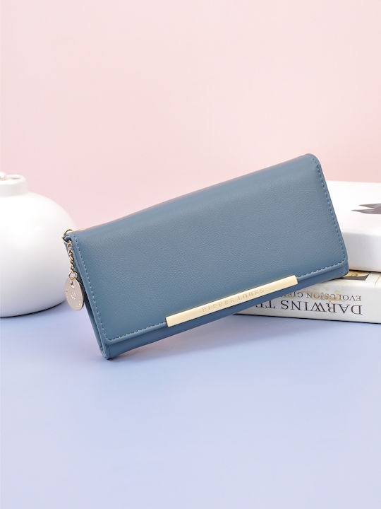 Klein Damen Geldbörse Klassisch Blau