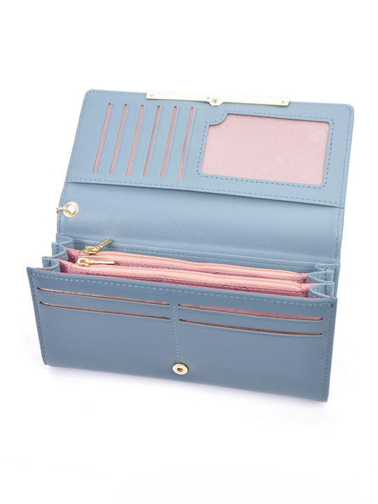 Klein Damen Geldbörse Klassisch Blau