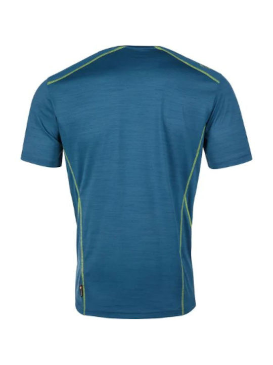 La Sportiva T-shirt Bărbătesc cu Mânecă Scurtă Storm Blue