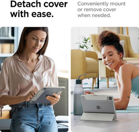 Spigen Sgp Air Skin Pro Folio Apple Ipad Pro 11" 22 21 20 18 Grey Acs06075