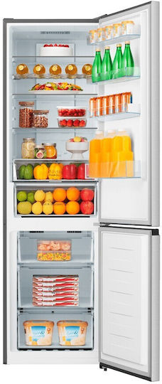 Hisense Ψυγειοκαταψύκτης 336lt Total NoFrost Υ200.4xΠ59.5xΒ59εκ. Inox RB440N4BCE