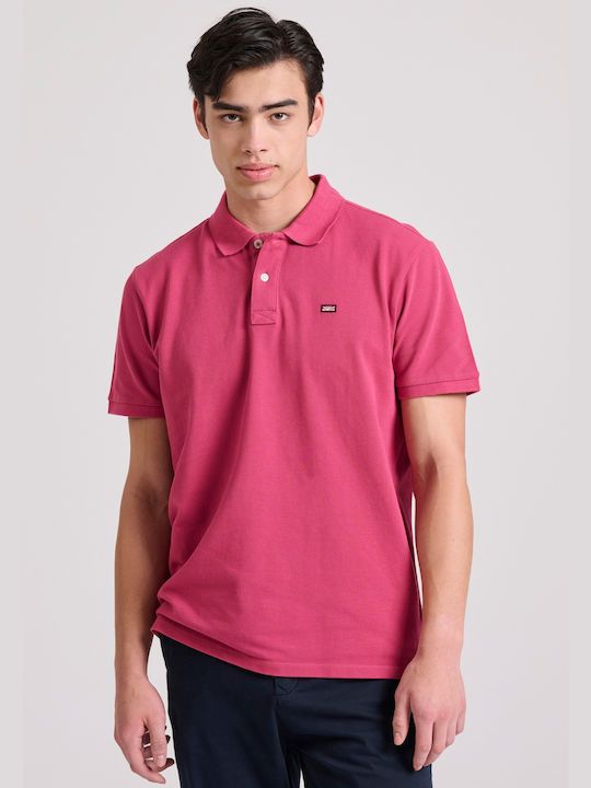 Funky Buddha Men's Blouse Fuchsia