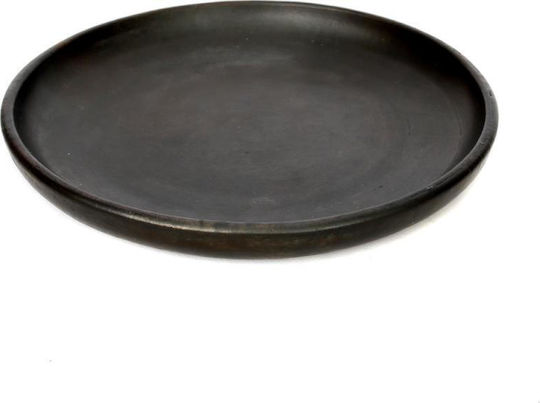 Bazar Bizar Servierteller Untiefe Orange mit Durchmesser 20cm 1Stück