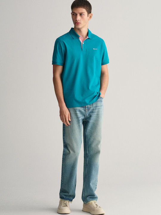 Polo T-shirt Ocean Turquoise