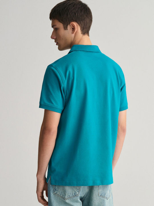 Polo T-shirt Ocean Turquoise
