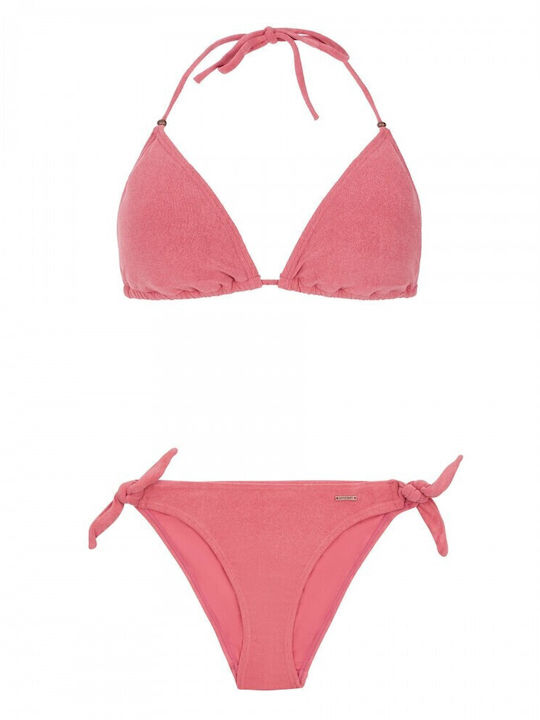 Set Bikini Triunghi Pink