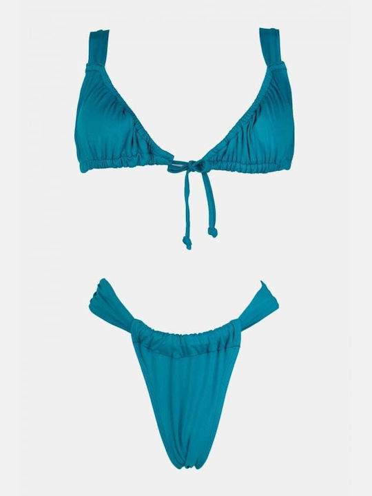 Set Bikini Πετρόλ