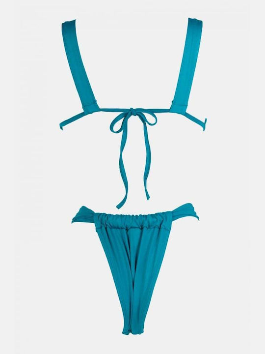 Set Bikini Πετρόλ