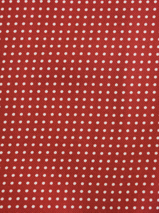 Octopus Men's Tie Silk in Red Color