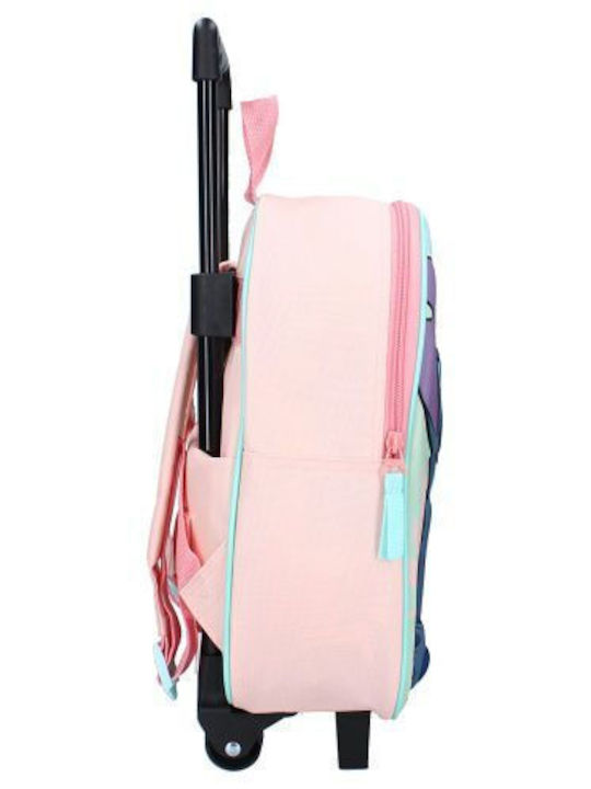 Stitch 3d School Bag Trolley Kindergarten Multicolour 26 x 11 x 32cm
