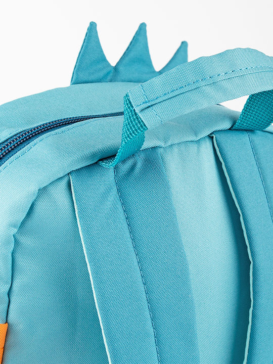 Sigikid Schulranzen Rucksack Kindergarten Türkis mit Flaschenhalter