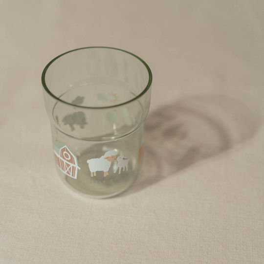Little Dutch Παιδικό Ποτηράκι Little Farm από Πλαστικό Πράσινο 250ml