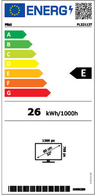 F&U TV 32" HD Ready LED FL32113T (2024)