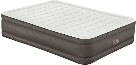 Bestway Inflatable Sleeping Mattress with Built-in Electric Pump Air mattress Fortech 203x152x46εκ. Gray