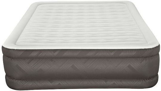 Bestway Inflatable Sleeping Mattress with Built-in Electric Pump Air mattress Fortech 203x152x46εκ. Gray
