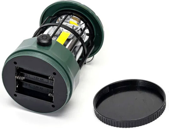 LED Wiederaufladbare Laterne Dimmbar 200lm Camping oder Angeln Warmweißes Licht Grün Aigostar
