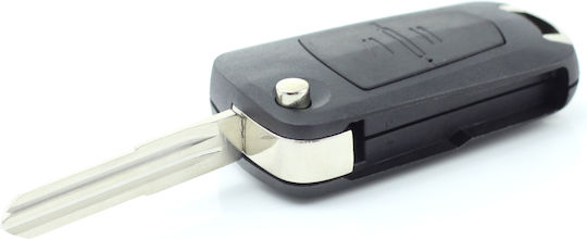 CarGuard Κέλυφος Κλειδιού Αυτοκινήτου με Λάμα με 2 Κουμπιά για Opel