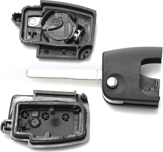 CarGuard Carcasă cheie auto cu lamă cu 3 butoane pentru Ford