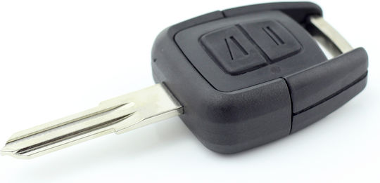 CarGuard Κέλυφος Κλειδιού Αυτοκινήτου με Λάμα με 2 Κουμπιά για Opel