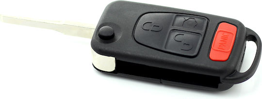 CarGuard Κέλυφος Κλειδιού Αυτοκινήτου με Λάμα με 3 Κουμπιά για Mercedes Benz