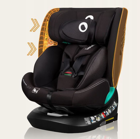 Lionelo Bastian One Scaun Auto pentru Copii i-Size cu Isofix Blue Navy