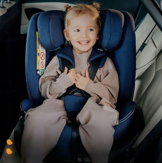 Lionelo Bastian One Scaun Auto pentru Copii i-Size cu Isofix Blue Navy