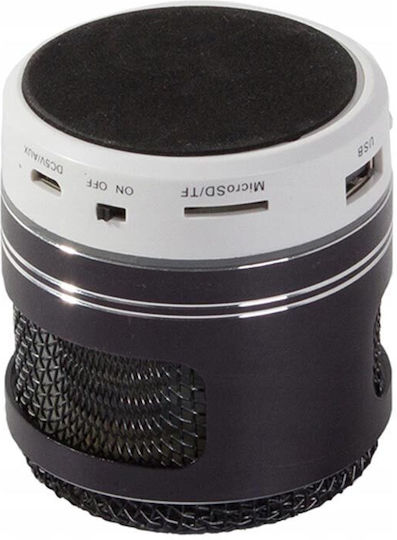 Bluetooth Speaker with Radio and Battery Life up to 2 hours Black AT06198