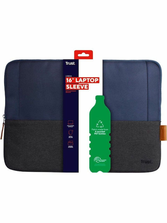 Trust Θήκη για Laptop 16" σε Μπλε χρώμα