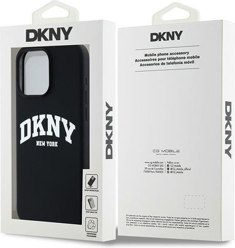DKNY Liquid Задна корица Силикон / Пластмаса Бял (iPhone 13 Pro Max)