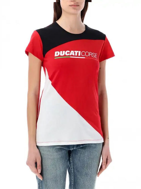 Ducati Γυναικείο T-shirt Multicolor